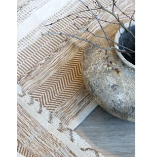 Chic Antique puuvillamatto ruskea 70 x 150 cm kuva