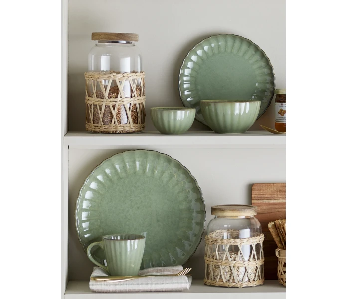 82061366 bloomingville latina vihrea lautanen 20 cm  60 kuva