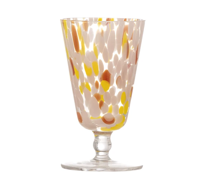 82060869 bloomingville lilya varikas kesainen vaaleanpunainen pastelli viinilasi lasi kuva