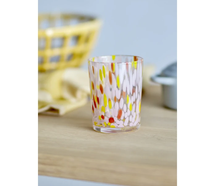 82060870 bloomingville lily varikas kesainen vaaleanpunainen pastelli lasi juomalasi 2 kuva