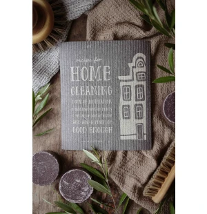 Majas Cottage tiskiliina - Receipe for Home Cleaning kuva