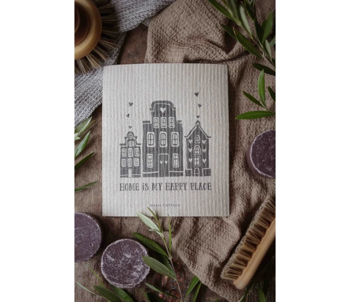 majas cottage tiskiliina tiskiratti home is my happy place kuva