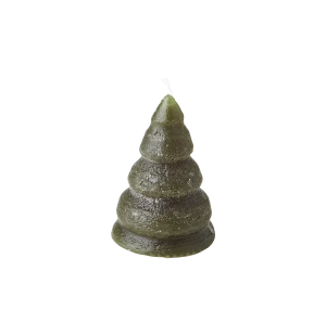 Affari kuusi kynttilä vihreä 9,5 cm / 20h kuva