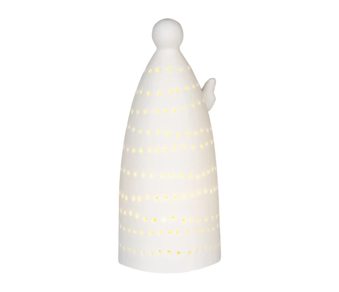 90766 rader enkelikoriste enkeli ledvalo valkoinen 2 kuva