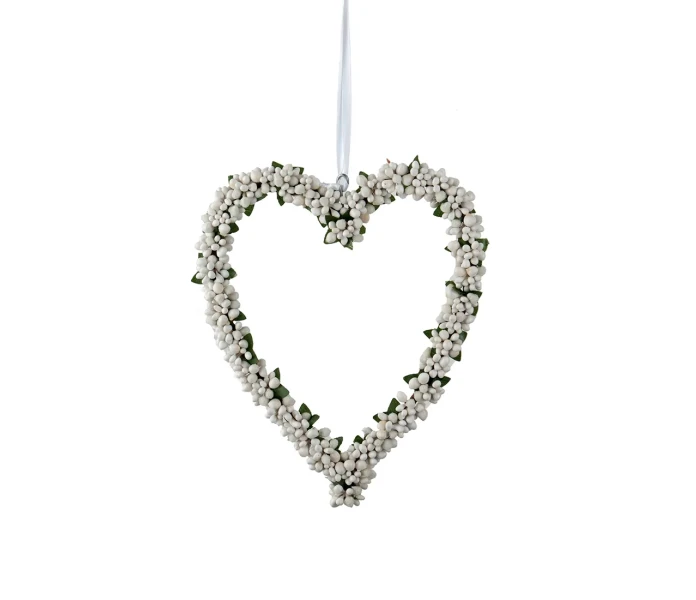 9087 10 mr plant sydan kranssi valkoinen hjarta krans vit kuva