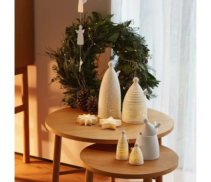 92621 enkeli valkoinen posliini rasia 2 kuva