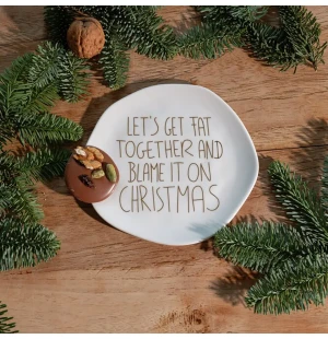 Räder lautanen 14 cm - Let's get fat together kuva