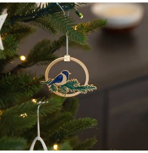 Räder lintu joulukoriste 8,5 cm kuva