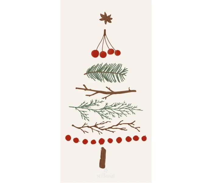 95903 00 ib laursen servetit joulukuusi kuva