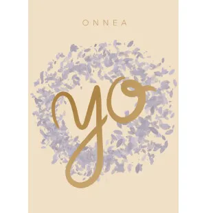 Putinki Letters postikortti 2-osainen - Onnea yo kuva