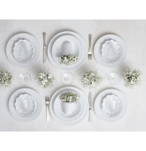 Mateus Bubbles valkoinen lautanen 28 cm kuva