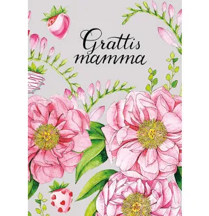 Putinki Natali Kit 2-osainen kortti - Grattis mamma kuva