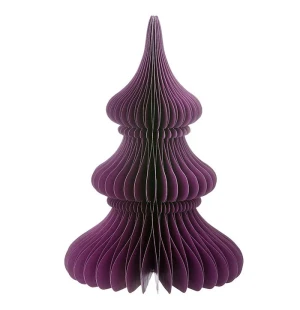 Bungalow Honeycomb Tree Noble paperikuusi plum 30 cm kuva