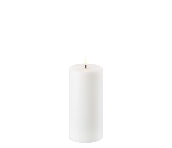 UL PI NW C78015 piffany copenhagen uyuni valkoinen led poytaynttila vit led blockljus kuva