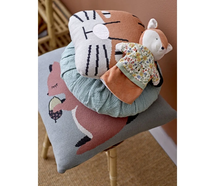 bloomingville muzamel tyyny pehmolelu oranssi kudde kramdjur orange tiikeri tiger 4 kuva