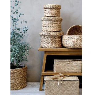 Chic Antique kannellinen laatikko meriruoho 15,5 x 31,5 x 19 cm kuva