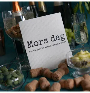 Erika Tubbin tiskirätti 18 x 20 cm - Mors Dag kuva