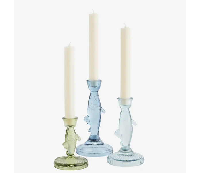 ev 23216 madam stoltz kala kalan muotoinen kynttilanjalka v2 kuva