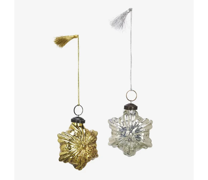 ev 32567 s2 madam stoltz tahti joulukoriste lasikoriste hopea kulta kuva