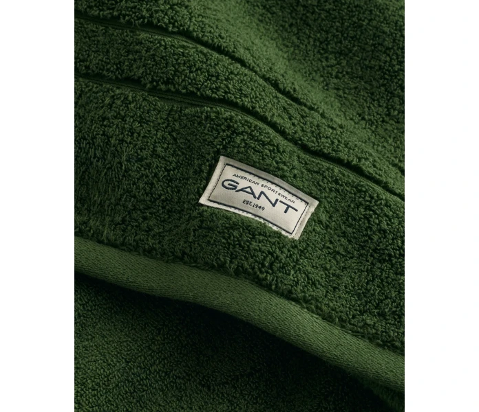 gant home premium towel tummanvihrea vihrea pyyhe kasipyyhe 50 x 70 cm pine green 3 kuva