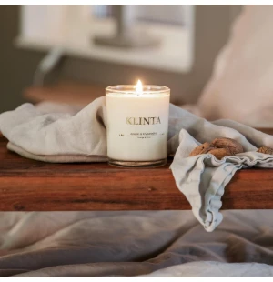 Klinta tuoksukynttilä appelsiini & mausteneilikka 45h kuva