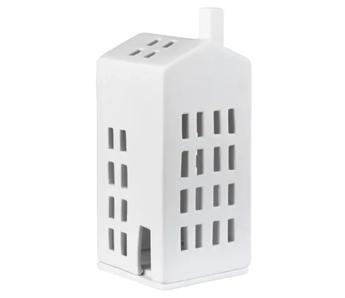 lichthaus 10845 rader valkoinen moderni keramiikka keraaminen talolyhty kuva