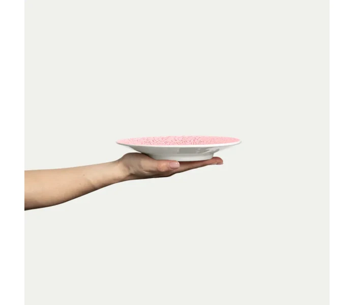 mateus lace light pink lautanen ruokalautanen vaaleanpunainen 20 cm kuva