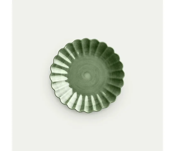 mateus oyster forest green lautanen ruokalautanen vihrea 20 cm kuva