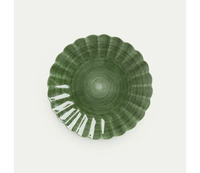 mateus oyster forest green lautanen ruokalautanen vihrea 28 cm kuva