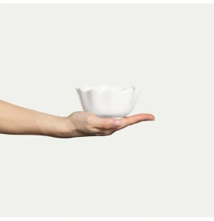 Mateus Oyster valkoinen kulho 13 cm / 3dl kuva