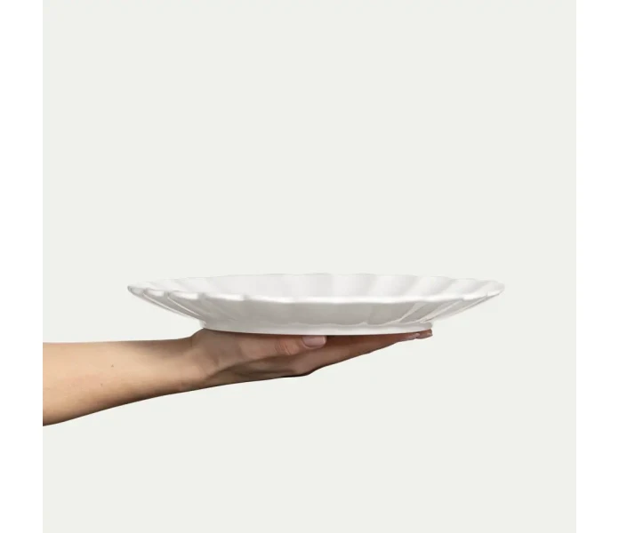 mateus oyster white lautanen ruokalautanen valkoinen 28 cm 2 kuva