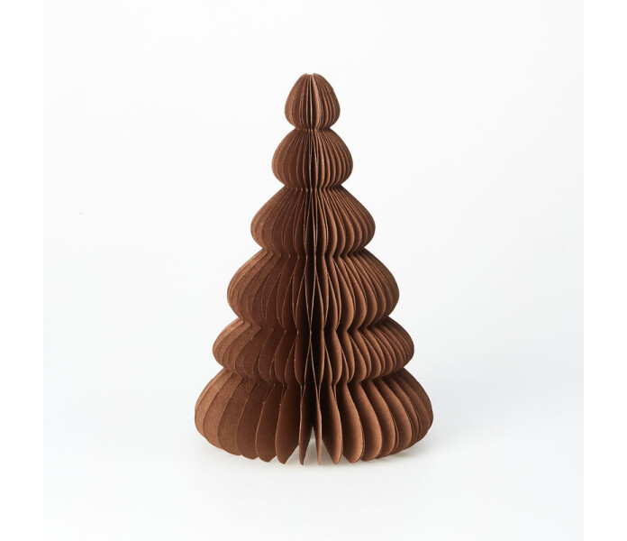 piironki paperikuusi ruskea pappersgran brun 20 cm kuva