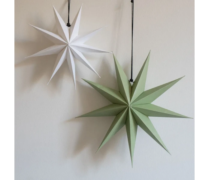 piironki valkoinen paperitahti 30 cm 2 kuva