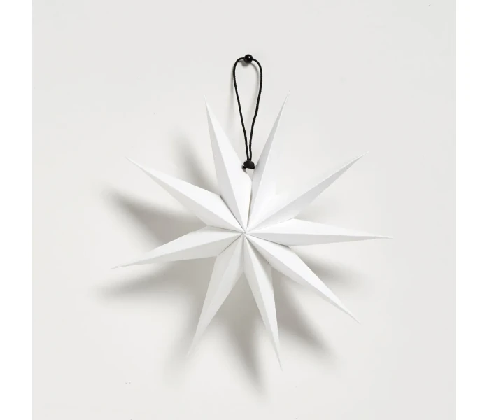 piironki valkoinen paperitahti 30 cm kuva