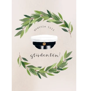 Putinki Henna Adel 2-osainen ylioppilaskortti - Grattis till studenten kuva