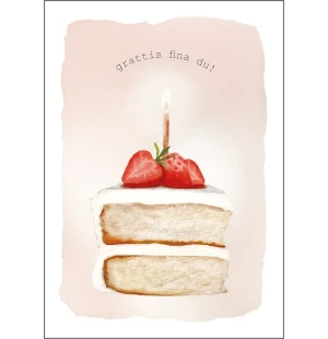 Putinki Henna Adel postikortti - Grattis fina du! kuva