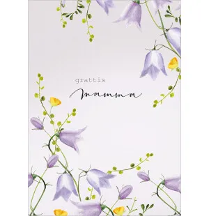 Putinki Henna Adel 2-osainen kortti - Grattis mamma kuva