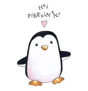 Putinki Henna Adel postikortti pinkki - Hei pikkuinen  kuva