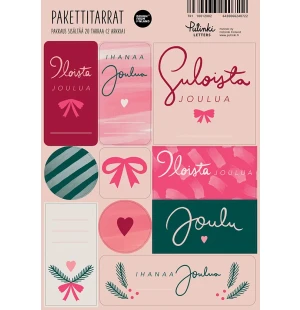 Putinki Letters pakettitarrat joulu 20 kpl kuva