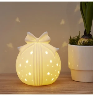 Star Trading Rozy pöytäkoriste valkoinen 14 cm kuva